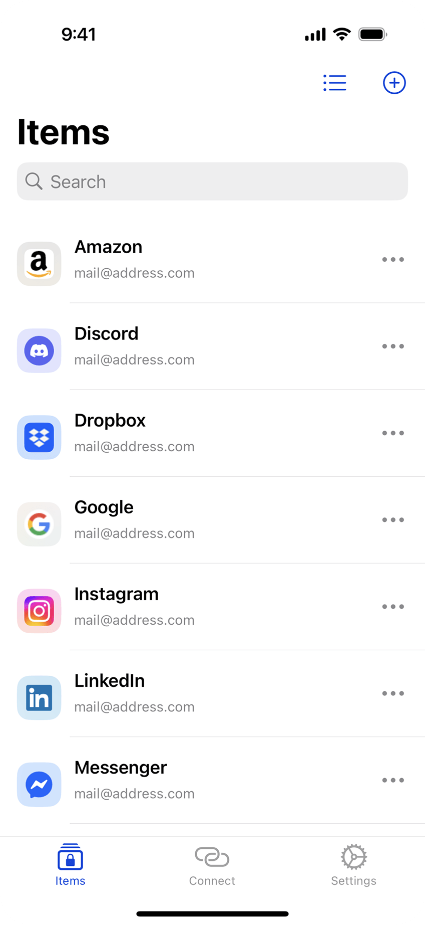 2FAS Pass App - Passwords