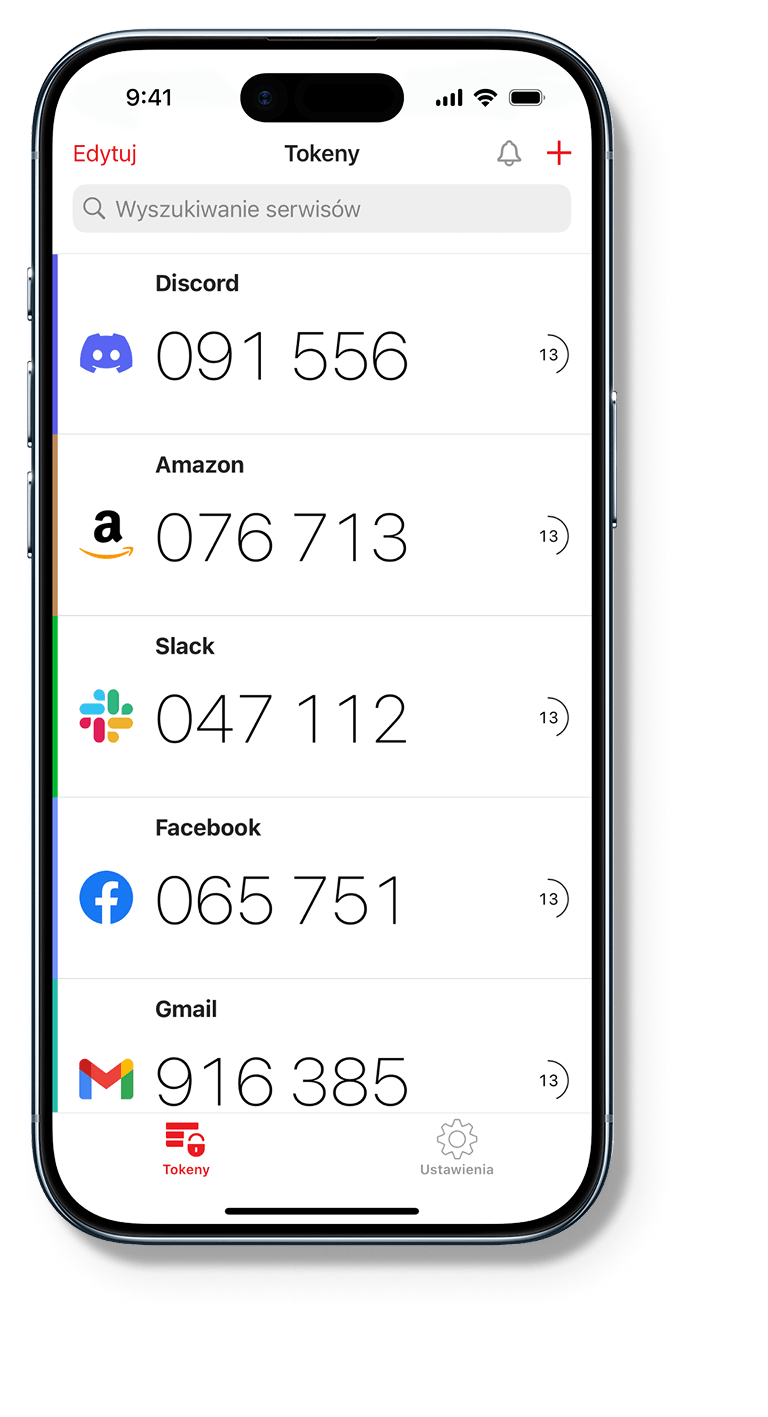 Aplikacja mobilna 2FAS Auth