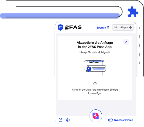 Füge mit der Erweiterung Einträge zur mobilen App hinzu