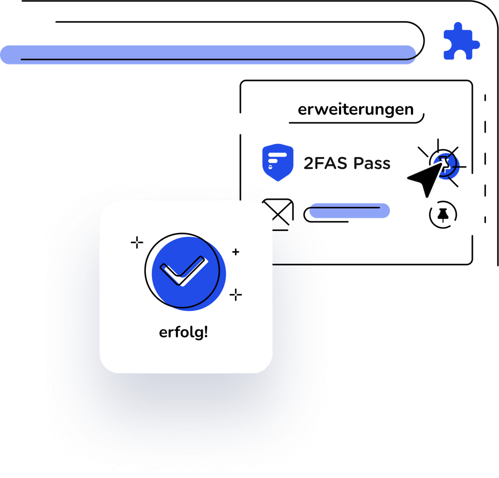 Installiere die 2FAS Pass Browser-Erweiterung