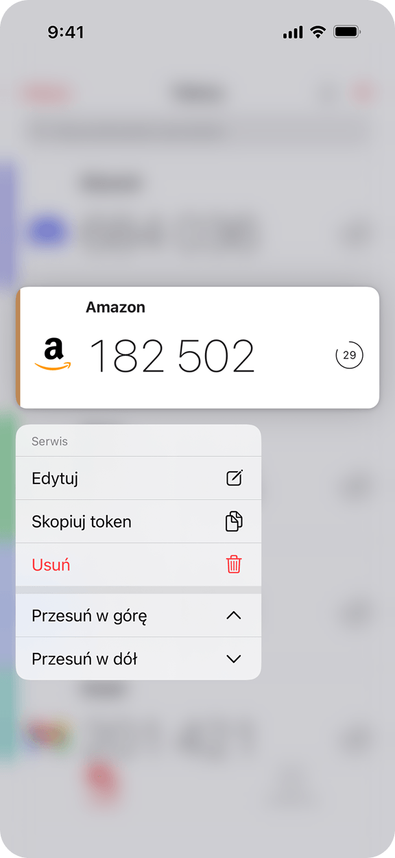 Personalizacja tokenów