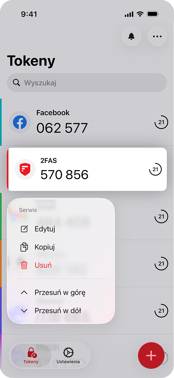 Personalizacja tokenów