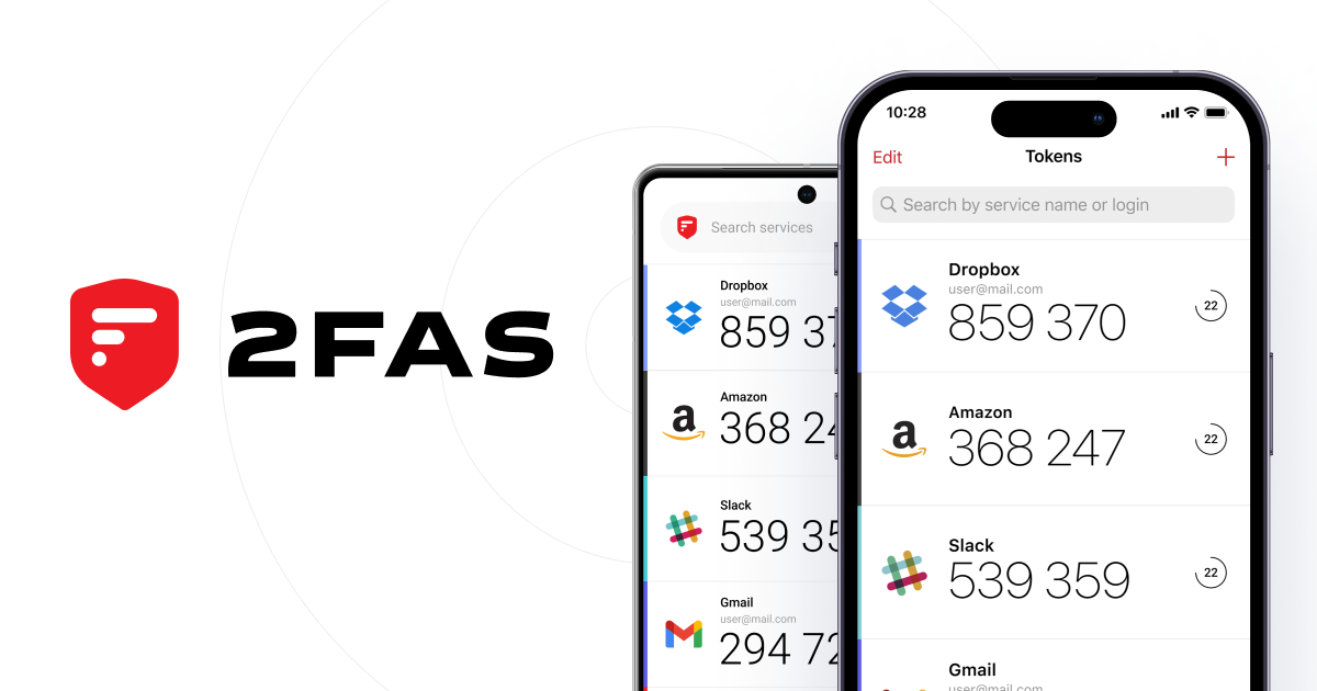 2FAS, une appli gratuite d'authentification à 2 facteurs, Open Source, pour iOS, Android et navigateurs web